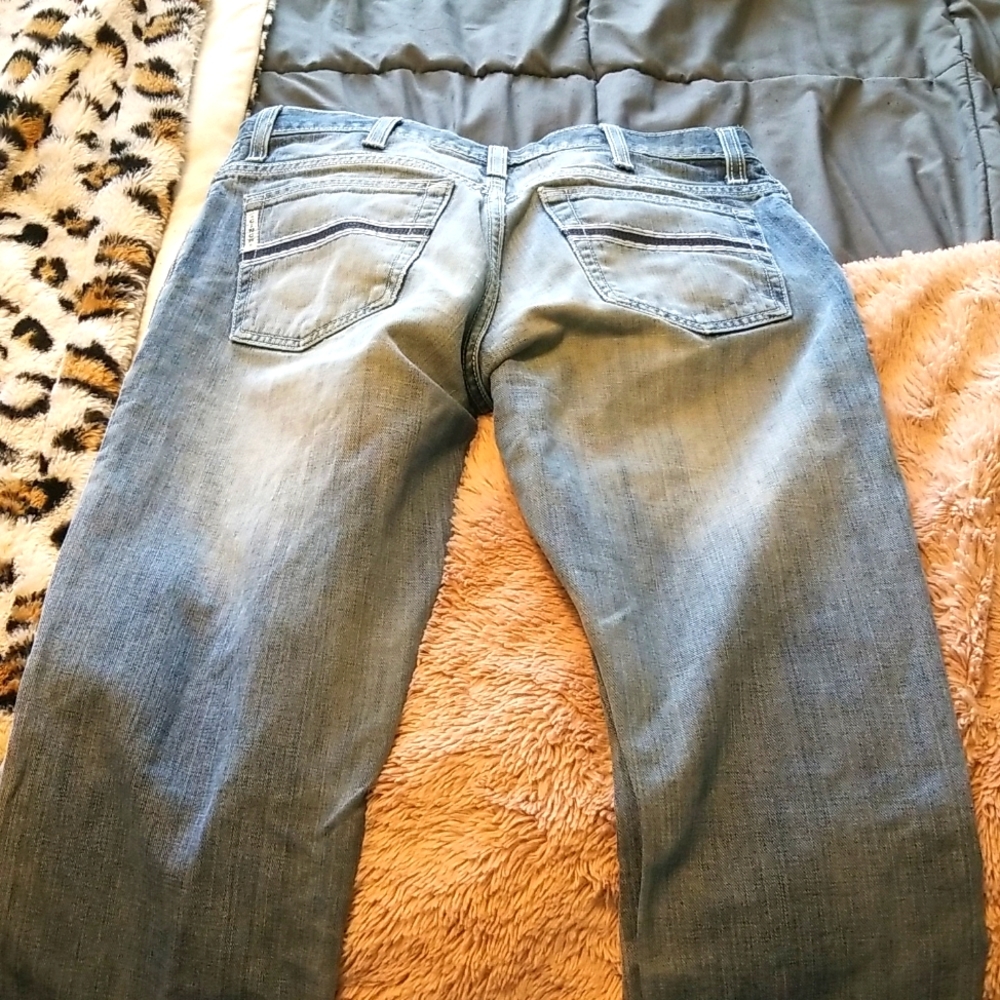 Cinch Mens Blue Jean's 31x38